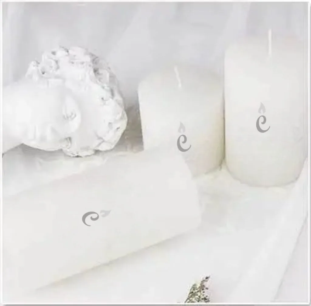 Milky Jasmine Pillar Candles 3 Set