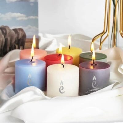 Pillar Candles of 6 colors
